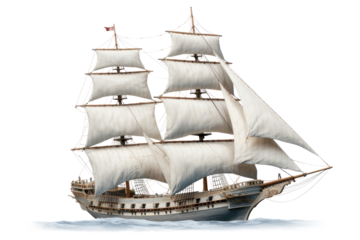 PNG Sailing ship sailboat vehicle.