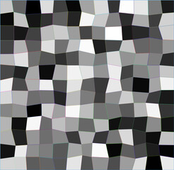 black and white checkered background