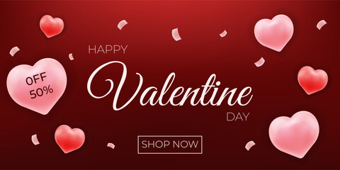 Celebrate love this Valentine's Day! Enjoy 50% off with heart-themed deals. Shop now and make the day special. gifts, discounts, and Valentine promotions