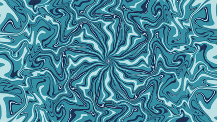 Blue Fluid Swirl Background, Flowing Fluid Style Abstract Background.