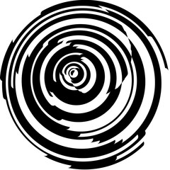 black and white spiral, abstract swirl design, black and white swirl