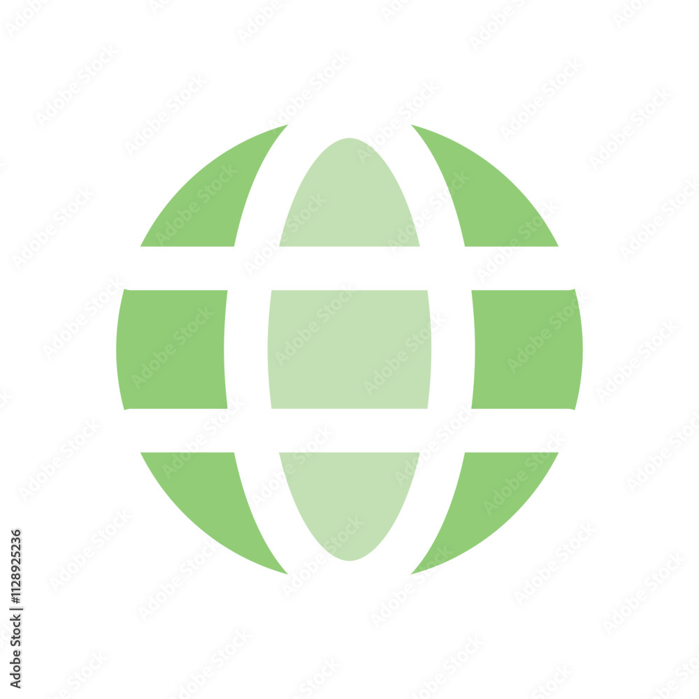 Poster abstract pixel art depiction of a two-toned rectangular object
