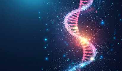 An abstract circular DNA vector background featuring vibrant and colorful elements, symbolizing innovation and life sciences.

