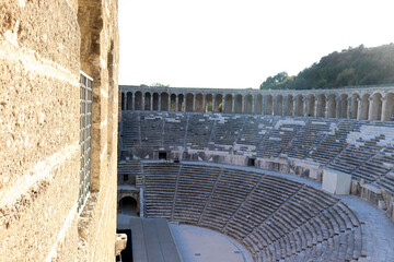 Ancient Theater of Aspendos, Ancient City Ruins Turkey