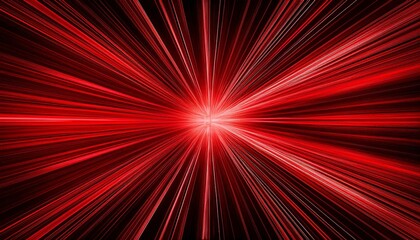 red anime speed lines on black radial comic speed lines flash action animation moving with the speed of light velocity lines of anime style red speed lines
