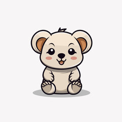 Koala cartoon illustration