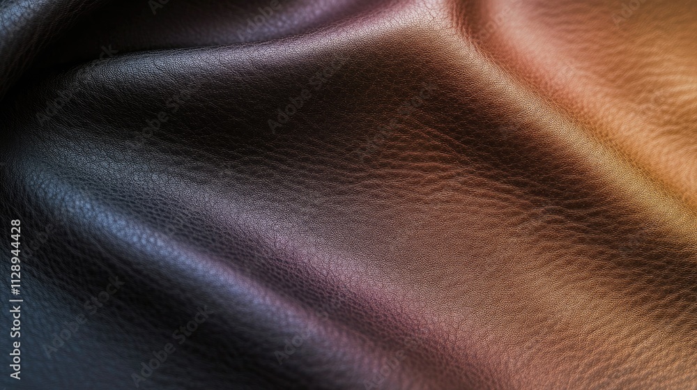 Poster elegant gradient leather texture transitioning from dark to light tones, creating a sophisticated, s