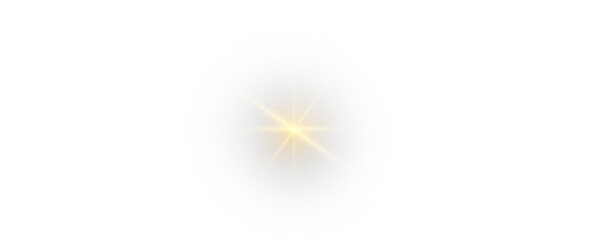 Png light effect. Spotlight spark. Stadium Lighting. Sunlight, Spot lighting with insert bams of ICE strobes. Bring in the spotlight with a star.	
