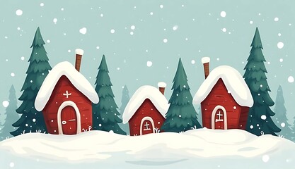 landscape with house