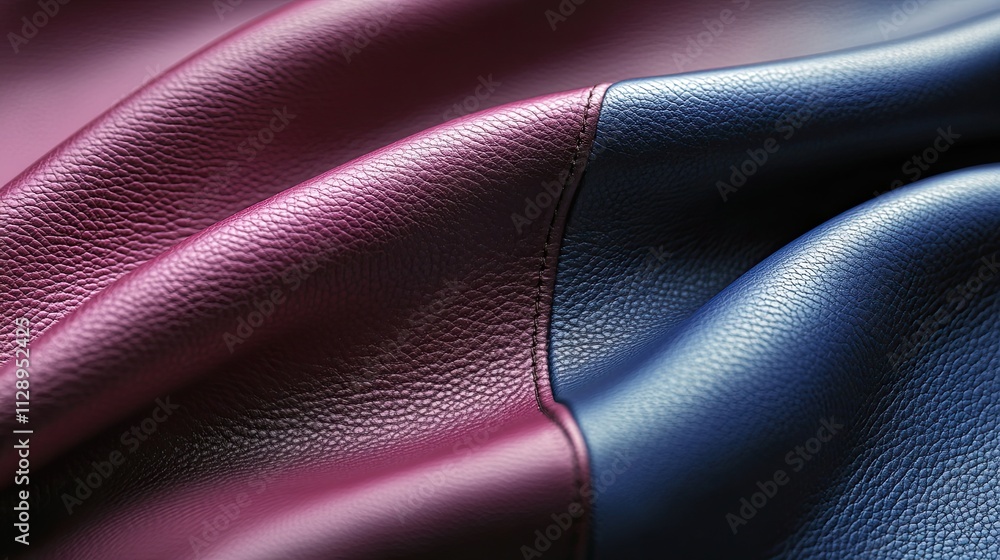 Poster stylish gradient leather texture with smooth color blending, ideal for backgrounds needing a sophist
