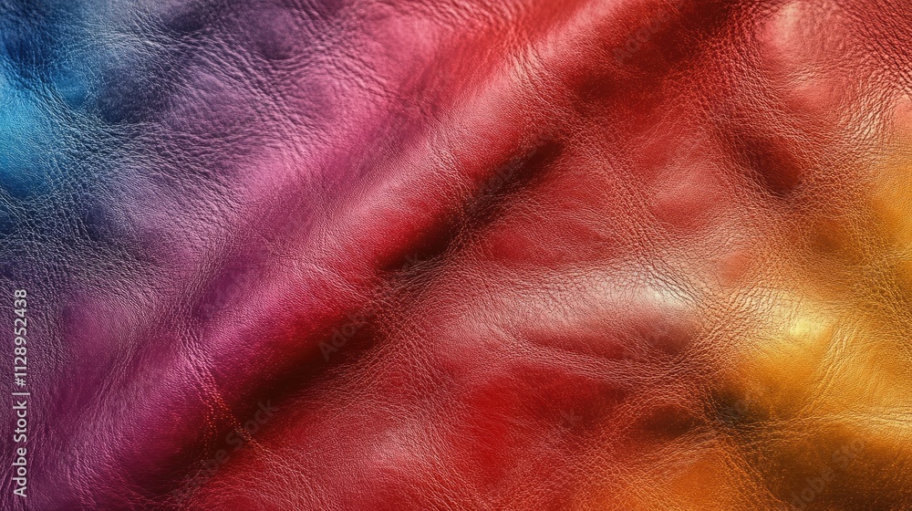 Poster stylish gradient leather texture with smooth color blending, ideal for backgrounds needing a sophist