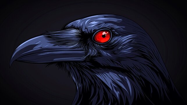 Against a raven-black background, the text in space-themed design depicts a fierce animal with red glowing eyes, aligning with themes of horror, mystery, and wild animal attacks.