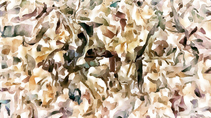 Abstract background with elements of irregular rough patterns.
