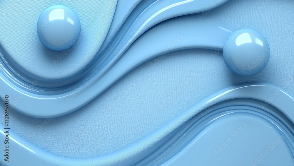 Poster an abstract 3d image of a gradient surface. sleek geometric background suitable for modern minimalis