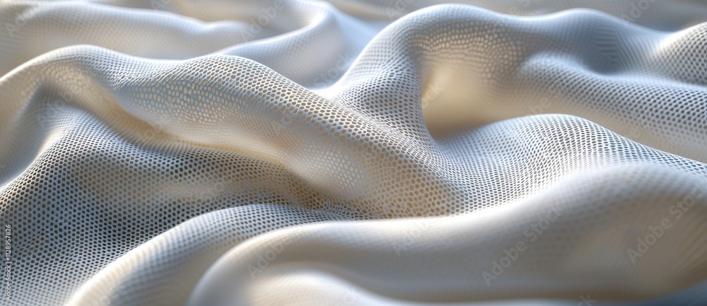 Poster an abstract 3d depiction of a technological surface, designed as a modern background.