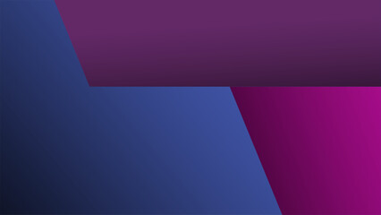 Obraz premium Blue and purple color geometric background with copy space for cover, brochure, card, template.