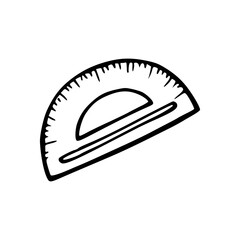 cartoon of back to school equipment