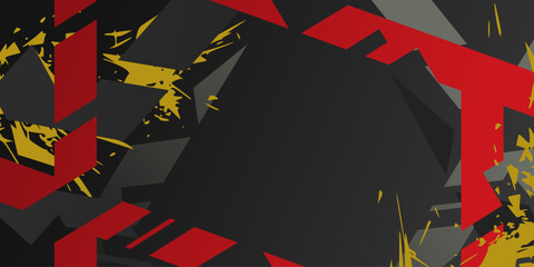 Abstract grunge background for e sport themed © Zen20