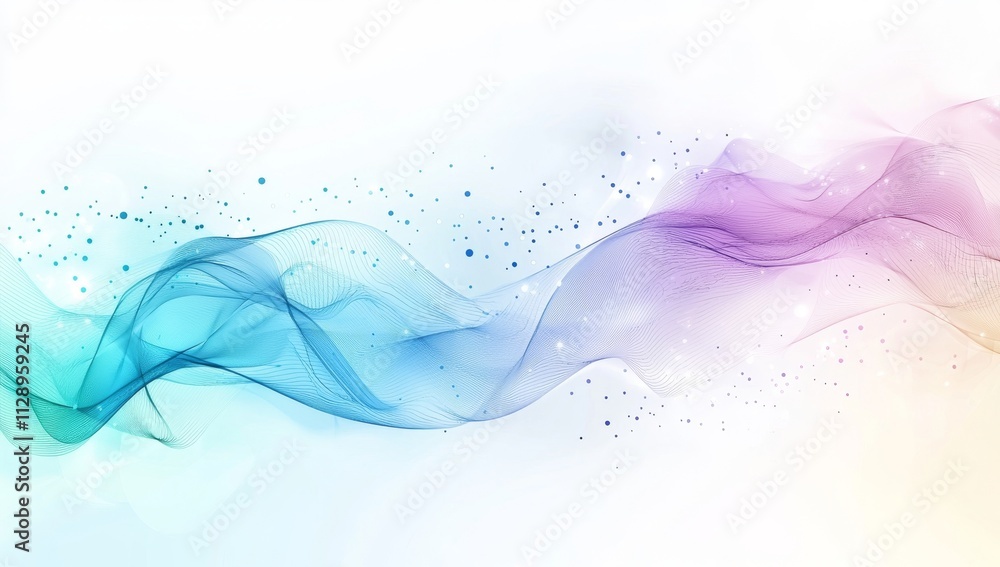 Aufkleber an abstract 3d network background for design purposes.