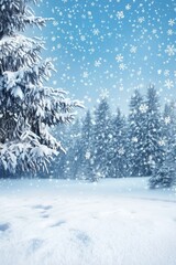 Winter Backdrop Paper