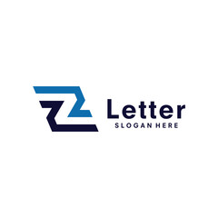 Letter Z logo template vector illustration vector