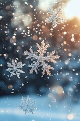 Winter Backdrop Paper