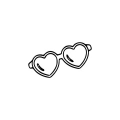 cute sunglasses icon