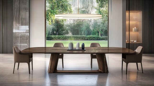 modern dinning room put this table in the picture  