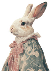 Obraz premium PNG Rabbit costumes animal rabbit portrait.