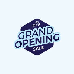 Modern Grand Opening Sale Shape 