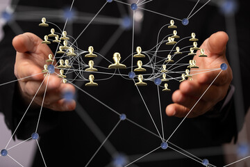 team hierarchy connection group digital