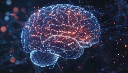 3d rendered illustration of a brain
