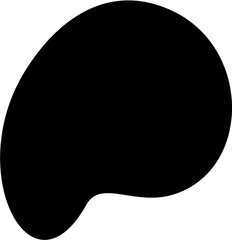 black and white speech bubbles
