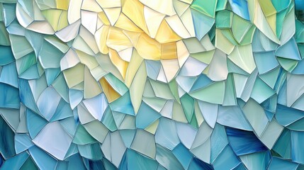 Abstract Art Composition Inspired by Nature Digital Art Calm Environment Close-Up View Colorful Concepts for Relaxation