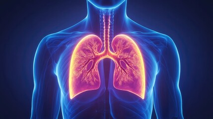 Human Respiratory Health Lung Anatomy