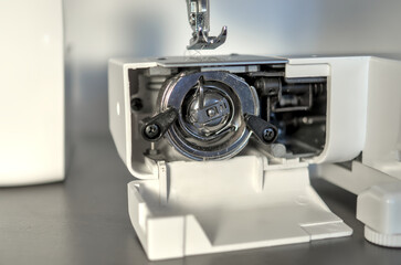 Inside sewing machine