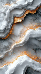 Obraz premium Abstrakcyjne tło białego marmuru, tekstura marmuru, generative ao 