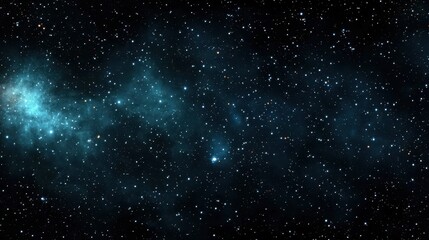Fototapeta premium A dark blue sky with a few stars scattered throughout