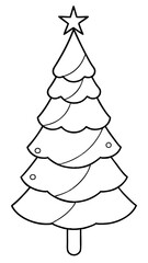 christmas tree illustration