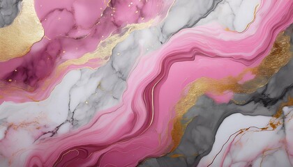 pink and gray marble texture with gold accents