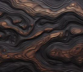 Natural Wood Grain Textured Background