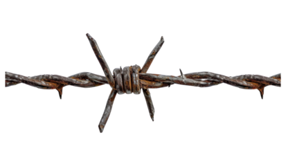 PNG New Barbed wire white background barbed wire protection.