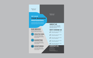 Corporate business flyer template design set, Brochure design, cover modern layout, annual report, poster, flyer in A4 with colorful business proposal, promotion, advertise, publication, cover page.