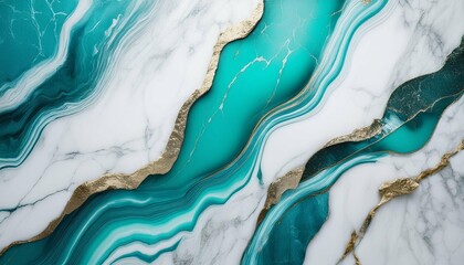 white and turquoise marble textured background