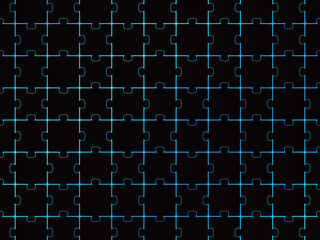サイバーパンクなパズルの背景