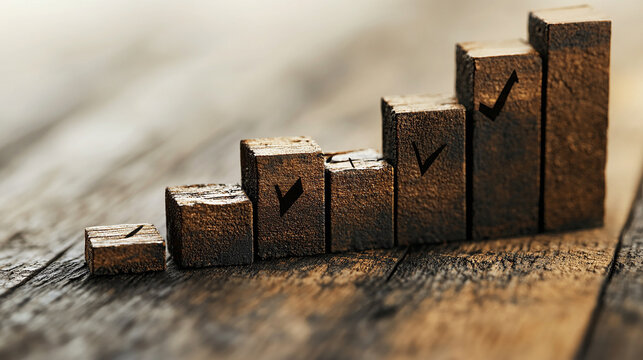 A chart with rising bars highlights consistent market expansion.