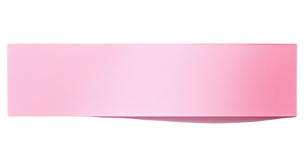 PNG Piece of sweet pink paper adhesive strip white background simplicity rectangle.