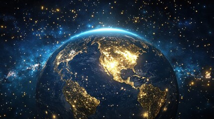 Fototapeta premium Global supplier network with efficient logistics and optimized supply chain integration