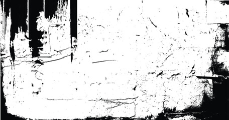 Vector grunge texture based on photo of dirty wall