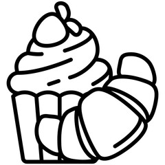 Pastry Line icon